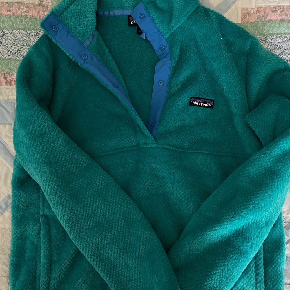 Patagonia Women’s Re-Tool Half-Snap Pullover Jacket, M, like new!